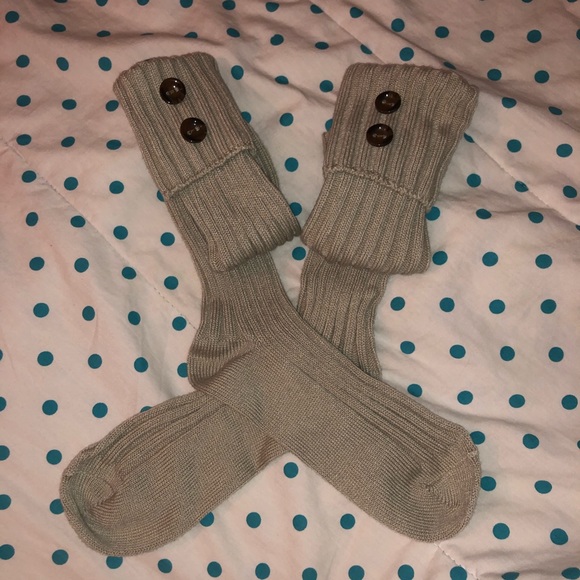 Tan Boot Socks - Picture 1 of 2